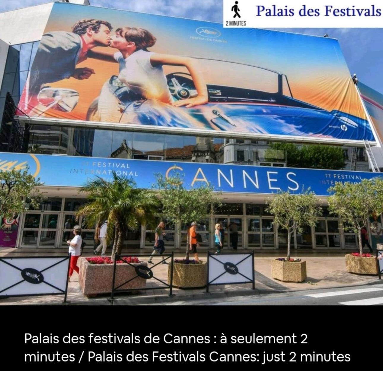 קאן Le Grand Palais Studio A 3 Min De La Croisette מראה חיצוני תמונה